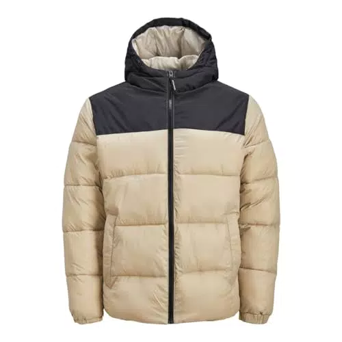 Chaqueta Acolchada con Capucha JACK & JONES Jjetoby para Hombre