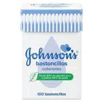 Bastoncillos Johnson's Baby para oídos, puntas de algodón puro
