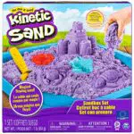 ¡Arena Mágica Kinetic Sand con Arenero para Niños de 3 Años + y Accesorios!