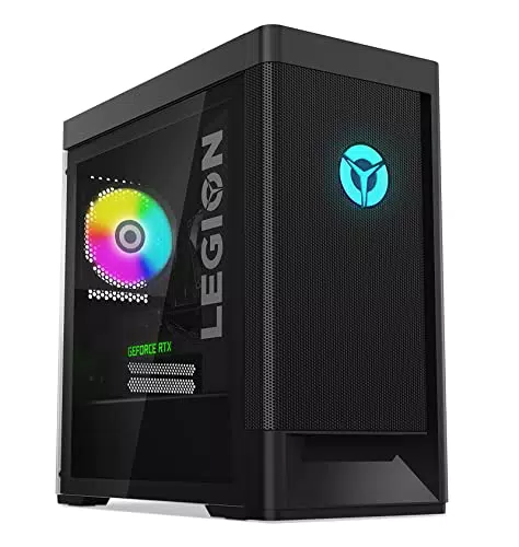 Lenovo Legion T5 Gen 7 - Ordenador de Sobremesa Gaming con Intel Core i5, 16GB RAM, 1TB SSD y NVIDIA GeForce RTX 3060 - Teclado QWERTY Español.