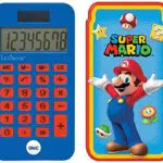 Calculadora de Bolsillo Lexibook Super Mario con Funciones Clásicas y Avanzadas