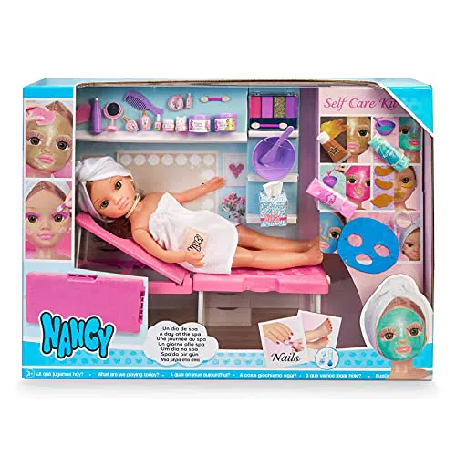 Nancy - Nails Style, muñeca con Accesorios para Jugar a pintarle Las uñas