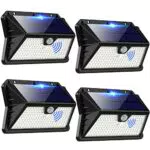 Focos Solares Exterior OUILA con Sensor de Movimiento - Iluminación LED para Jardín y Garaje