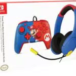 Bundle Mario con Licencia Oficial para Nintendo Switch - Compatible con Switch OLED y Lite