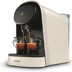 Philips l'Or Barista Sublime Cafetera de Cápsulas, Satin Blanc