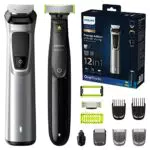 Recortadora Philips 12 en 1 con OneBlade para Rostro y Cuerpo, Tecnología DualCut
