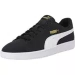 Zapatillas Puma Smash v2 Unisex - Negro y Blanco