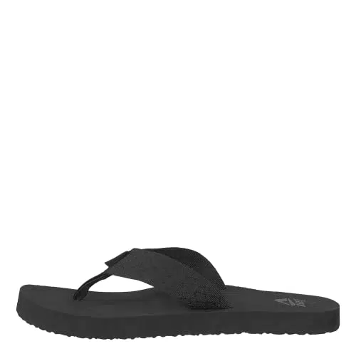 Chanclas Reef Smoothy para Hombre - Estilo Negro