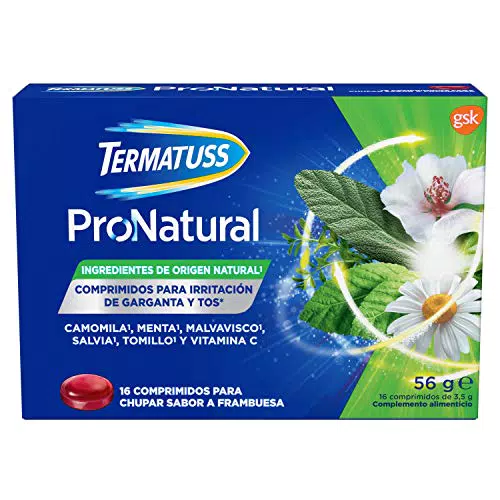 Comprimidos Termatuss para la Tos: Ingredientes Naturales y Sabor a Frambuesa