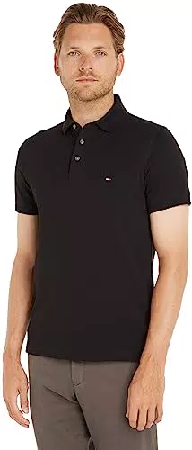 Polo Slim Tommy Hilfiger 1985 para Hombre - Negro
