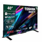 Smart TV Toshiba 40LV2E63DG 40 Full HD HDR con Asistente de Voz Alexa y Google