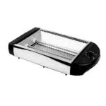 Tostadora Horizontal con 2 Resistencias de Cuarzo - Bajo Consumo - 6 Niveles - Fácil Limpieza - Indicador Luminoso - Superficie 19x25cm
