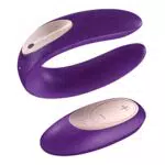'Vibrador de Pareja Partner Plus Remote con Control Remoto - 10 Modos de Vibración - Recargable y Resistente al Agua'