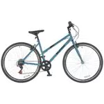 Bicicleta de Trekking Wildtrak - Adulto, 6 Velocidades - Verde