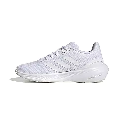 adidas Runfalcon 3.0 Shoes, Zapatillas Mujer, Carbon/FTWR White/Core Black
