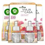 Air Wick Eléctrico - Recambios de Ambientador Automático con Aroma a Lirio de Luna y Satén de Seda
