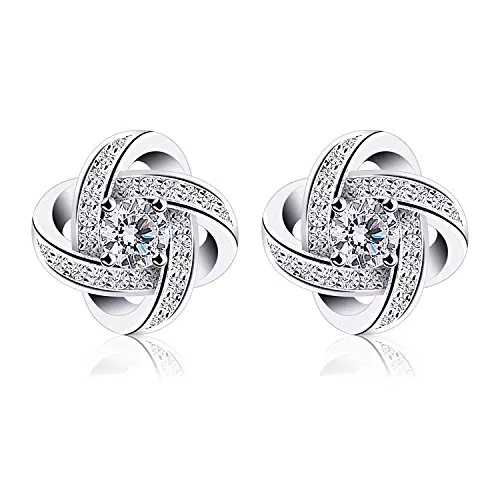 Pendientes Mujer Plata de Ley 925 - Regalo San Valentín