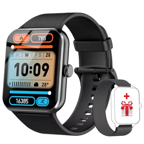 Smartwatch Baolubao con Llamadas y Whatsapp - Pulsómetro y Monitor de Sueño