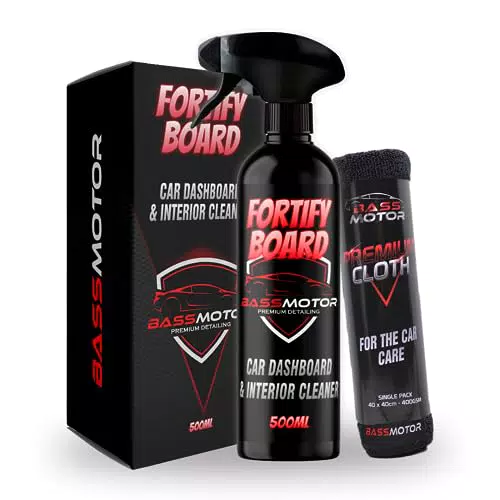 Limpiador de Salpicaderos para Coche - Efecto Satinado Sin Brillo - Aroma a Coche Nuevo - 500ml