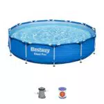 Piscina Elevada Bestway Steel Pro - Medidas 366 x 76 cm - Modelo 56681-2