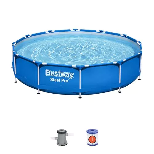 Piscina Elevada Bestway Steel Pro - Medidas 366 x 76 cm - Modelo 56681-2