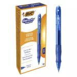 BIC Gel-ocity Bolígrafos Gel con Punta Media y Agarre Cómodo