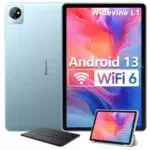 Tableta Blackview 10 Pulgadas con WiFi6, Android 13, 6GB RAM 64GB ROM, Cámara Dual y Batería 5100mAh