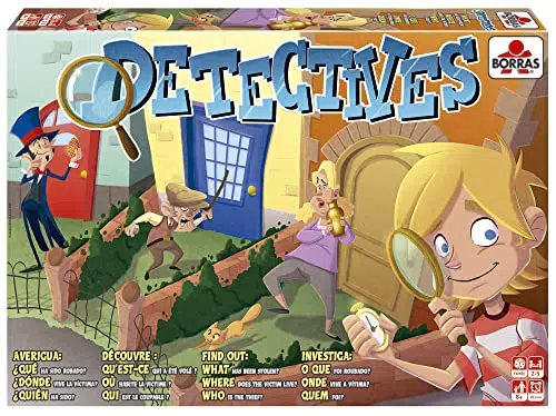 Juego de Deducción BORRAS: Enigmas y Sorpresas para Detectives Juveniles