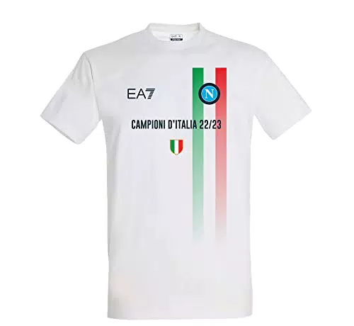 Camiseta SSC Napoli Celebrativa Campeones de Italia 22/23 - Adulto.