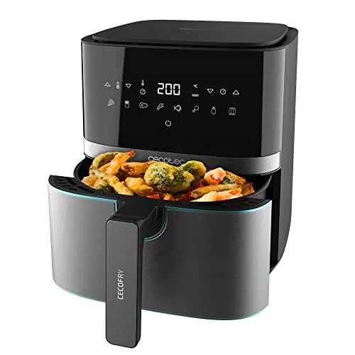 Freidora sin Aceite Cecotec Cecofry Full InoxBlack Pro 1700W