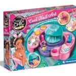 Clementoni Crazy Chic - Set de Manicura Infantil Cool Nail Art