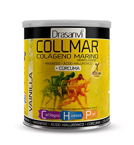 Colágeno Marino Hidrolizado + Cúrcuma con Magnesio y Ácido Hialurónico - Bienestar articular y muscular