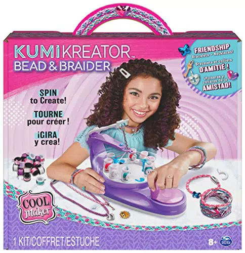 Cool Maker - POPSTYLE Bracelet Maker - Kit para Hacer Pulseras de la Amistad - 1 Máquina con Almacenamiento