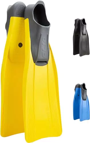 Aletas de Buceo CRESSI Clio Premium Unisex - Ideal para Snorkeling y Natación