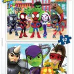 Puzzle Educa Spidey & Sus Amigos Sorprendentes - Diversión Doble