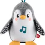 Peluche Fisher-Price Pingüino Anda y Aletea con Música para Bebés Recién Nacidos