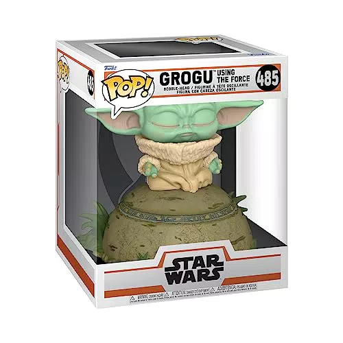 Funko POP! Star Wars: Grogu Usando la Fuerza - Figura Coleccionable Miniatura