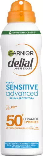 Protector Solar Garnier Delial Bruma Avanzada SPF50, 150ml.
