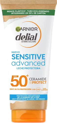 Protector Solar Garnier Delial Sensitive Advanced SPF50+ 175 ml