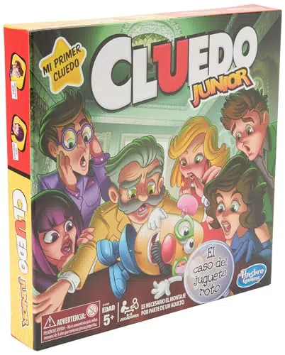 Juego de Mesa Hasbro Gaming Clue Junior para Niños de 5+ años