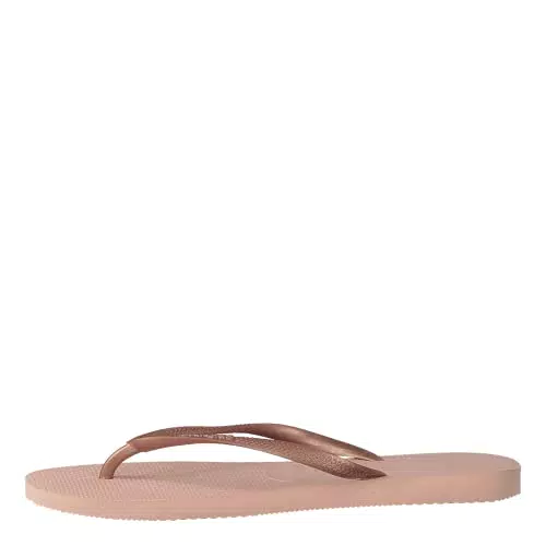 Havaianas Slim, Chanclas Mujer, Steel Grey