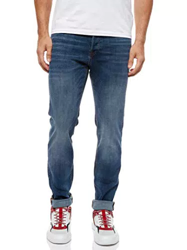 Vaqueros rectos Jack & Jones para hombre modelo JJITIM JJORIGINAL.