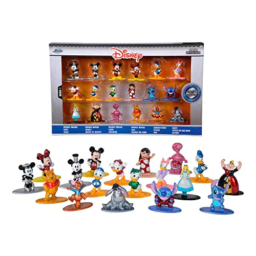 Figuras Metálicas Disney - Set de 18 Coleccionables, Licencia Oficial