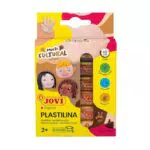 Plastilina jovi estuche de 10 barras colores surtidos