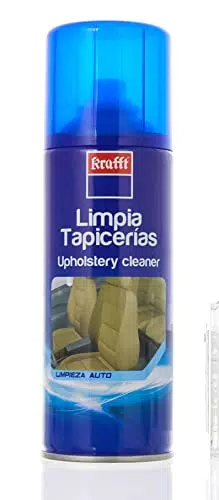 Espuma Limpiadora Krafft para Tapicerías de Coche y Moquetas 400ml