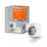 Enchufe Inteligente LEDVANCE Smart con WiFi y Control por Voz Alexa y Google - Medición de Potencia - Control Remoto - Modelo: Smart+