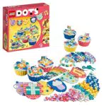 LEGO Kit de Fiesta Dots: Juguete de Construcción con Cupcakes y Pulseras