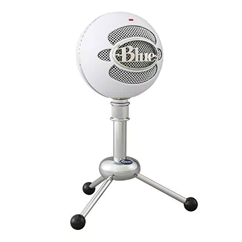 Micrófono Blue Snowball iCE USB para Grabación y Streaming en PC y Mac - Micrófono Condensador con Cápsula Cardioide y Soporte Ajustable - Plug 'n Play - Negro