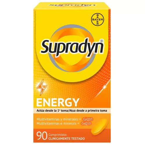 Multivitaminas, Supradyn Energy, 30 comprimidos, 1 Mes de Suministro