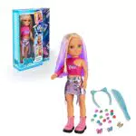 Muñeca Nancy - Cambia Color Pelo con Accesorios para Jugar